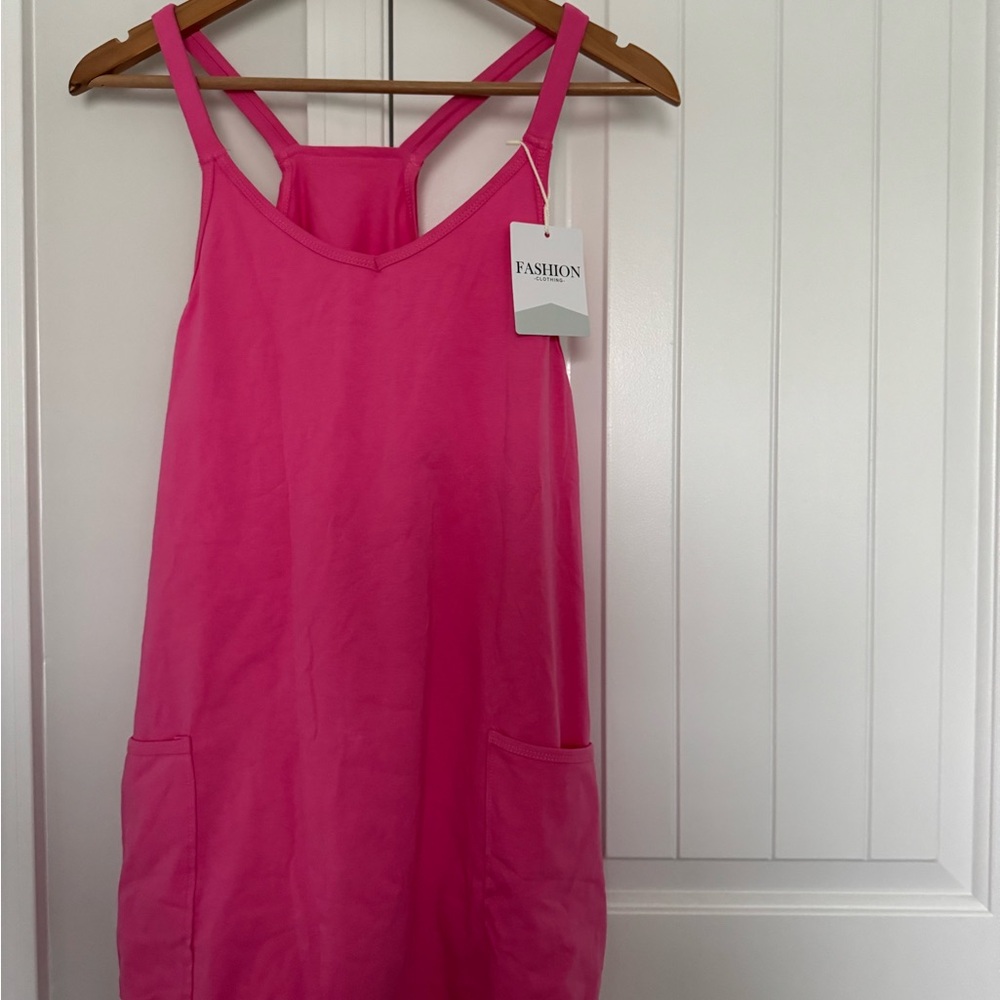 Pink Athletic Dress
